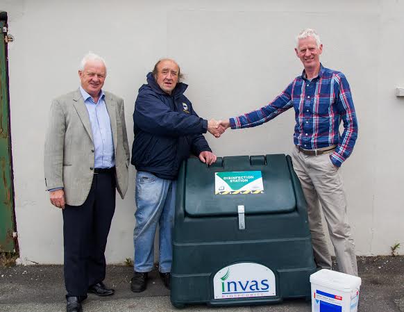 Presentation of INVAS Disinfection Station to Edenderry Coarse Angling Club